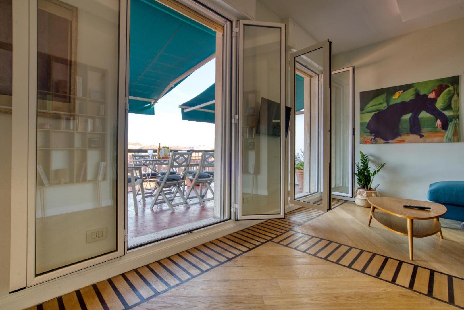 Spacious Penthouse With Panoramic Terrace - 20 Minutes From Duomo Milán Exteriér fotografie